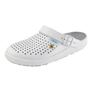 Abeba Berufsschuh Clog weiß 5300, OB