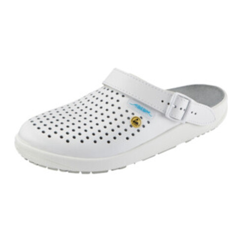 Abeba Berufsschuh Clog weiß 5300, OB, EU-Schuhgröße: 46