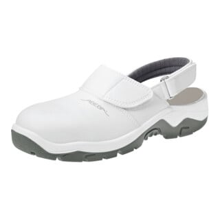 Abeba Berufsschuh Clog weiß/grau 2120, SB, EU-Schuhgröße: 43