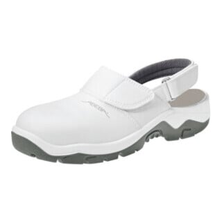 ABEBA Chaussures de sécurité, sabots blanc/gris 2120, SB, Pointure UE: 46