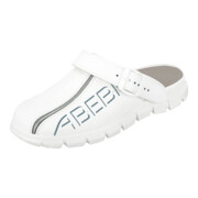 ABEBA Clog 7310, OB FO EA SRC, weiß, Gr. 46