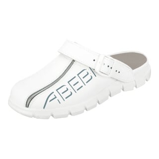 ABEBA Sabot 7310, OB FO EA SRC, blanc, taille 45