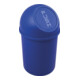 Abfallbehälter H375xØ214mm 6l blau HELIT-1