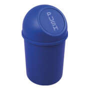 Abfallbehälter H375xØ214mm 6l blau HELIT