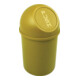 Abfallbehälter H375xØ214mm 6l gelb HELIT-1