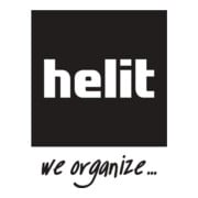 Abfallbehälter H490xØ253mm 13l schwarz HELIT-2