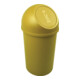 Abfallbehälter H490xØ253mm 13l gelb HELIT-1