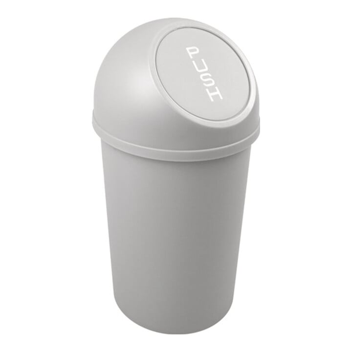 Abfallbehälter H490xØ253mm 13l lichtgrau HELIT