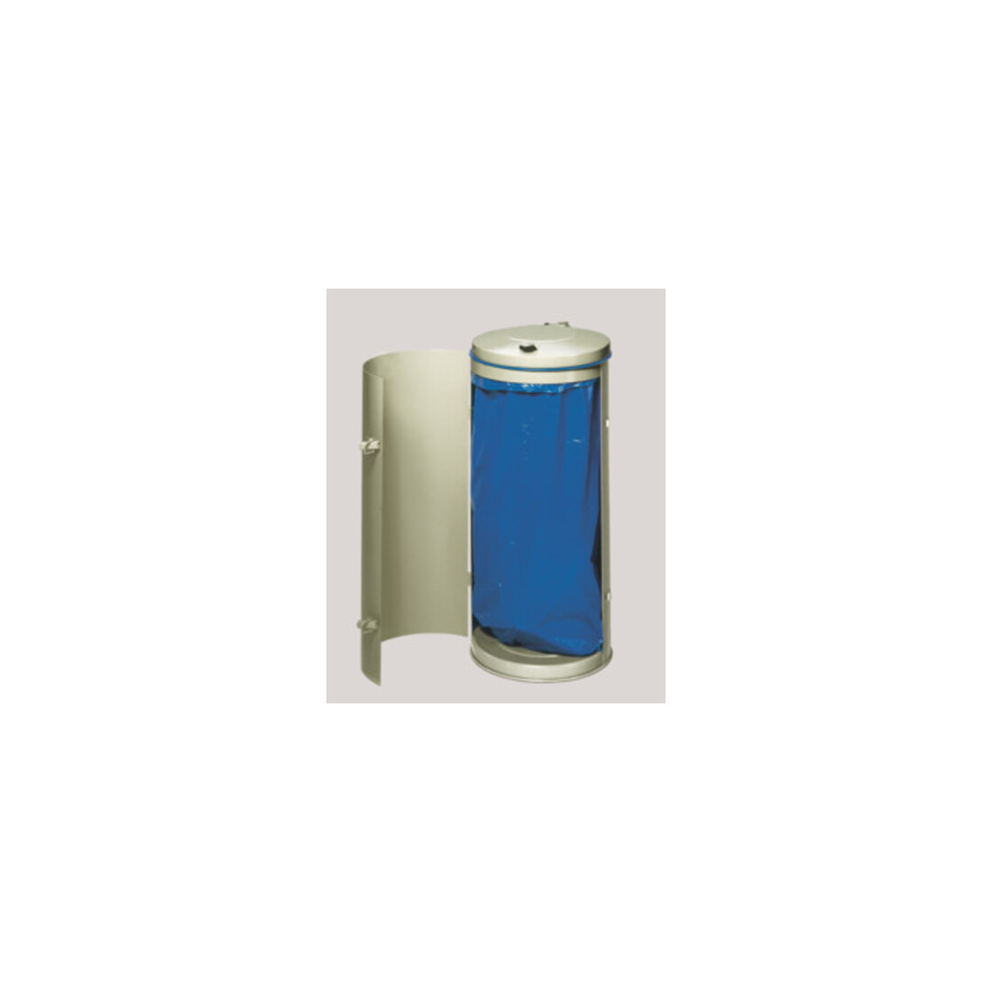 Abfallsammler-Einfachtür 120 l gris H 980 mm