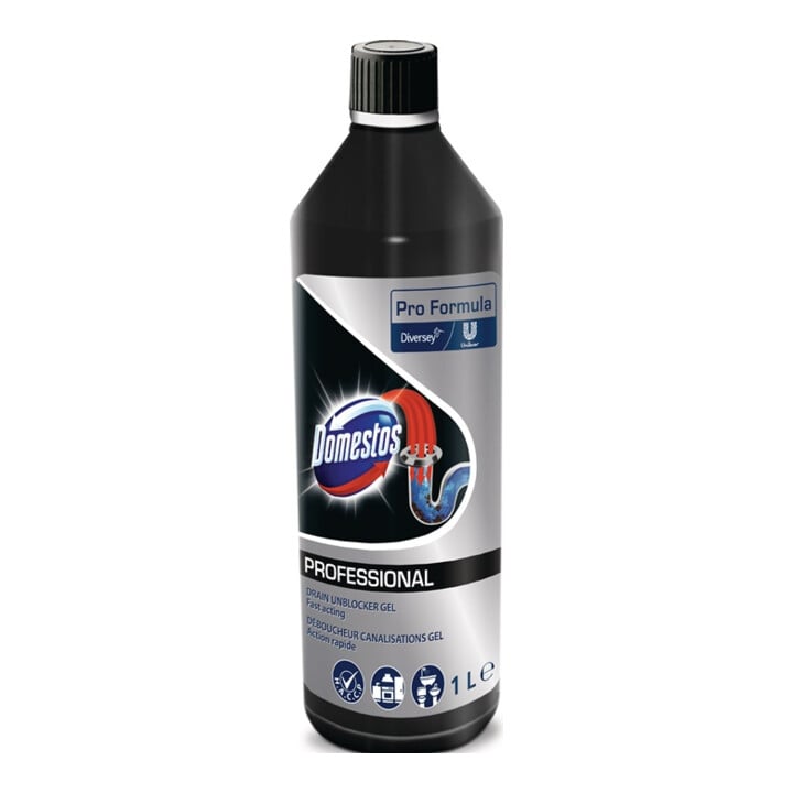 Abflussreiniger Power-Gel 1l Flasche DOMESTOS