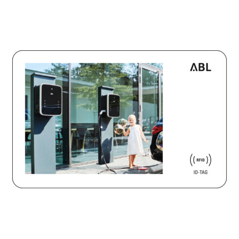 ABL GmbH E-Mobility ID-TAG RFID Usercard f.Wallboxen Standal. E017869 (VE5)