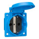 ABL GmbH Einbau-Steckdose blau, IP54 1661050-1