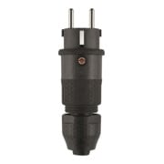 ABL Stecker 100000068 schwarz gummiert