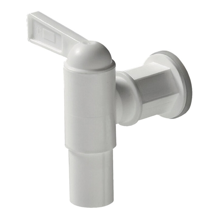 Ablaufhahn Ku.weiß 19,05 (¾Zoll)mm
