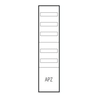 ABN Champ de distribution 1V 1APZ 250x300mm VA17