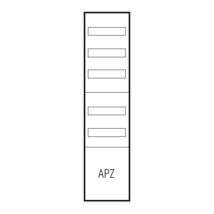 ABN Champ de distribution 1V 1APZ 250x300mm VA17