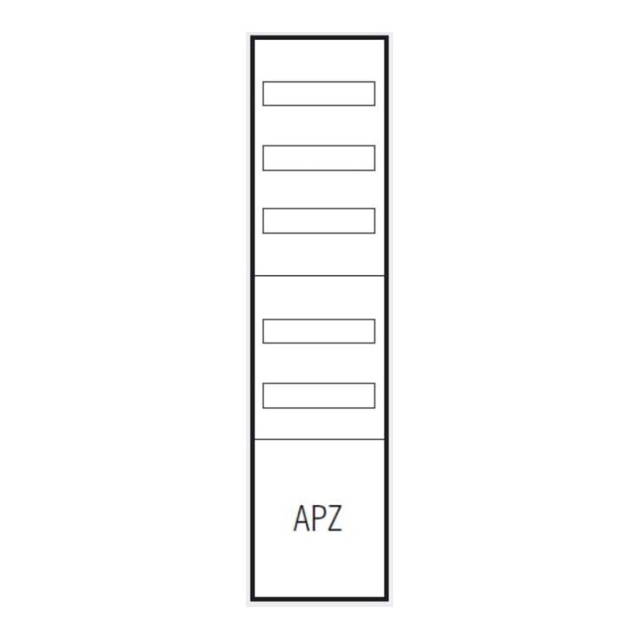 ABN Champ de distribution 1V 1APZ 250x300mm VA17