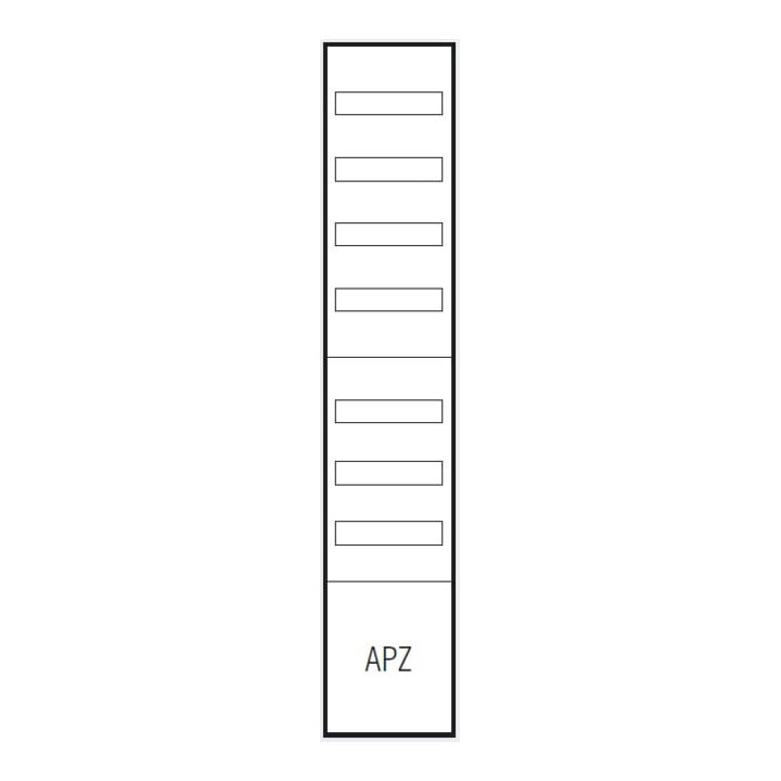 ABN Champ de distribution 1V 1APZ 250x300mm VA19