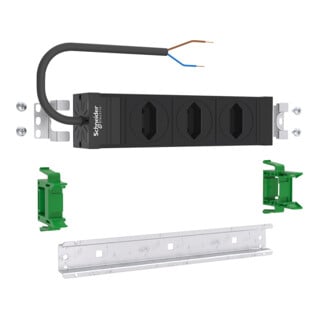 ABN Steckdose 3-fach 0-90° drehbar ABNPE303P02