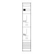 ABN Tableau de comptage 3 points 1 phase/réserve Z19111