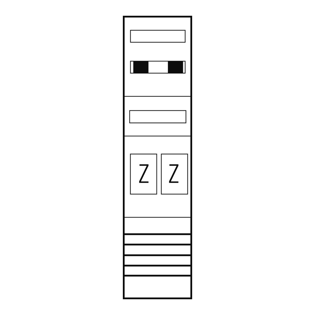 ABN Tableau de comptage eHZ 2Z EZ17320
