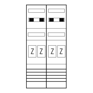 ABN Tableau de comptage eHZ 4Z EZ27140