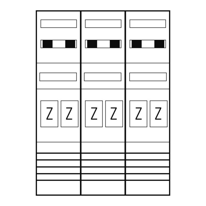 ABN Tableau de comptage eHZ 6Z EZ37160
