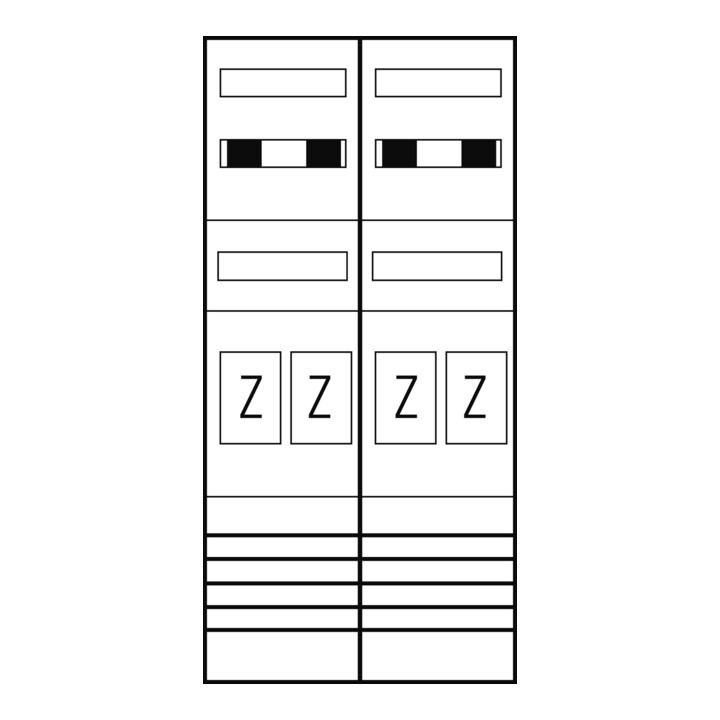 ABN Zählerplatz eHZ 4Z EZ27340