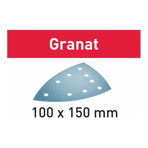 Festool feuille abrasive STF DELTA/9 grenat