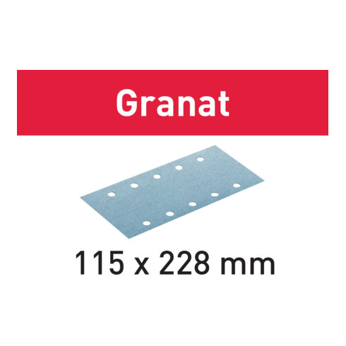 Abrasifs STF 115X228 P400 GR/100 Granat