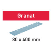 Bande abrasive pour tabouret STF grenat 16 trous