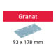 Bande abrasive pour tabouret Festool STF grenat 8 trous-1