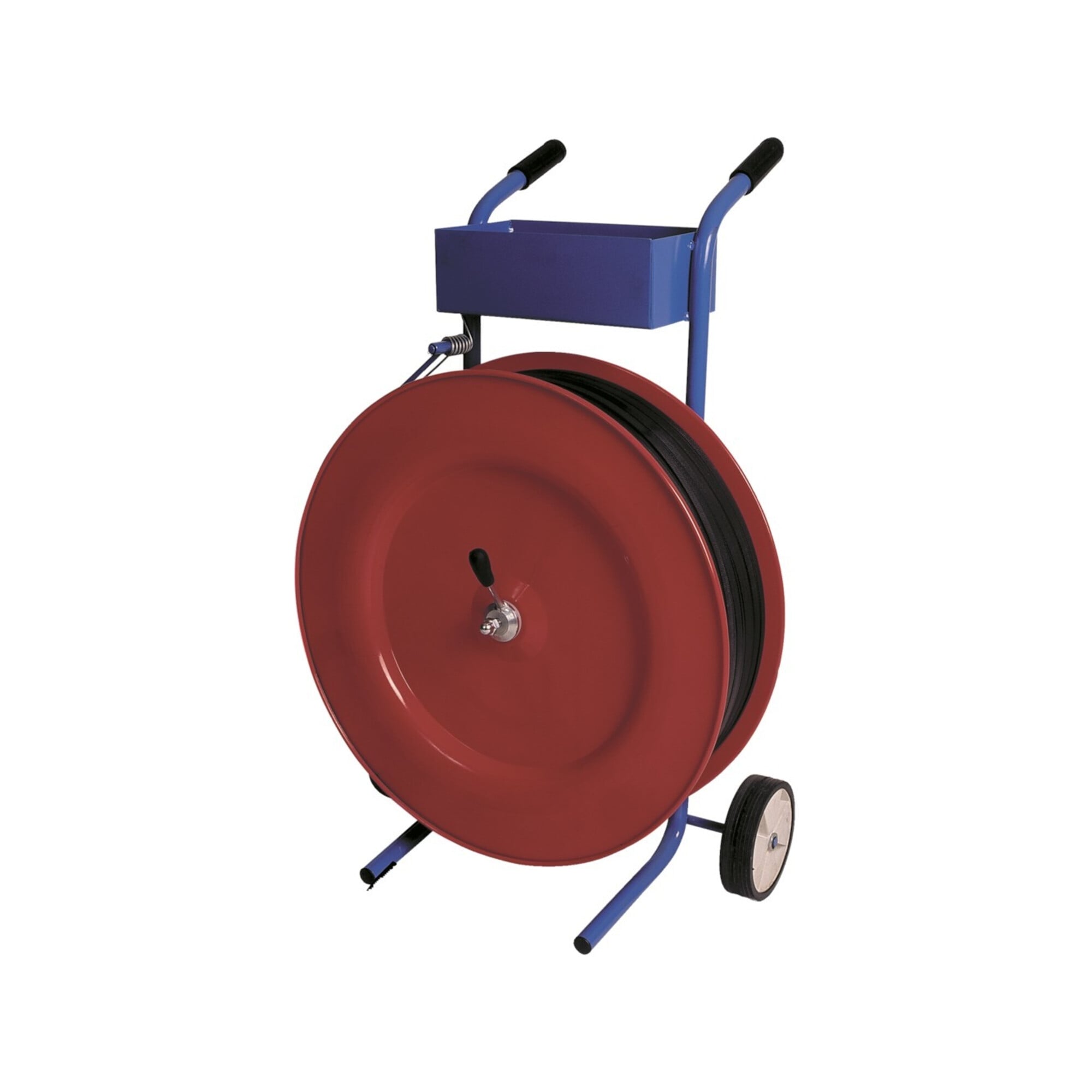 Abrollwagen, fahrbar für PP-Band 13/16mm ; Banholzer & Wenz