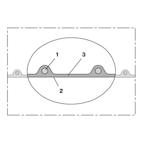 Absaugschlauch und Förderschlauch AIRDUC® PVC 341 Ø 120mm 10m