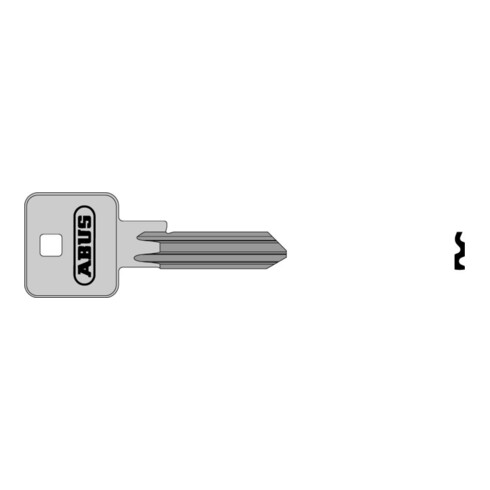 ABUS A-Serie Blanc-moule