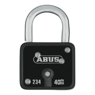 ABUS Cadenas 234/40 Acier, noir