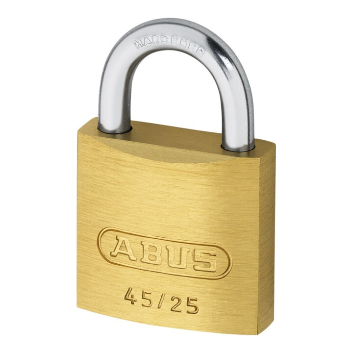 ABUS Cadenas 45/25 Lock-Tag laiton massif