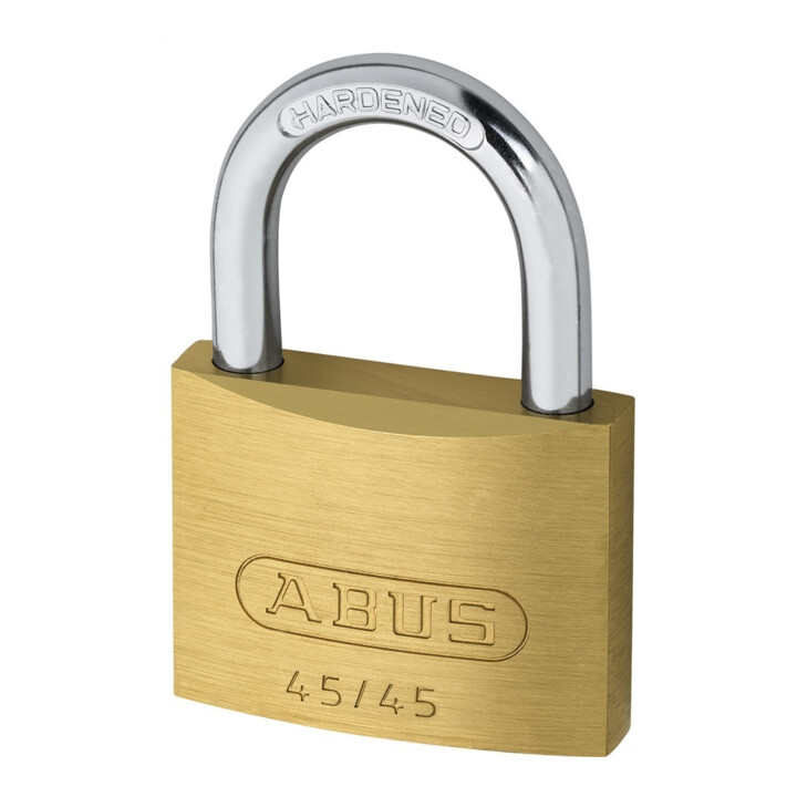 ABUS Cadenas 45/45 Lock-Tag en laiton massif