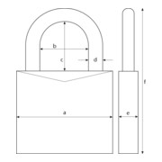 ABUS : Cadenas 64TI/30-3