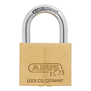 ABUS Cadenas 75/40 Lock-Tag laiton massif