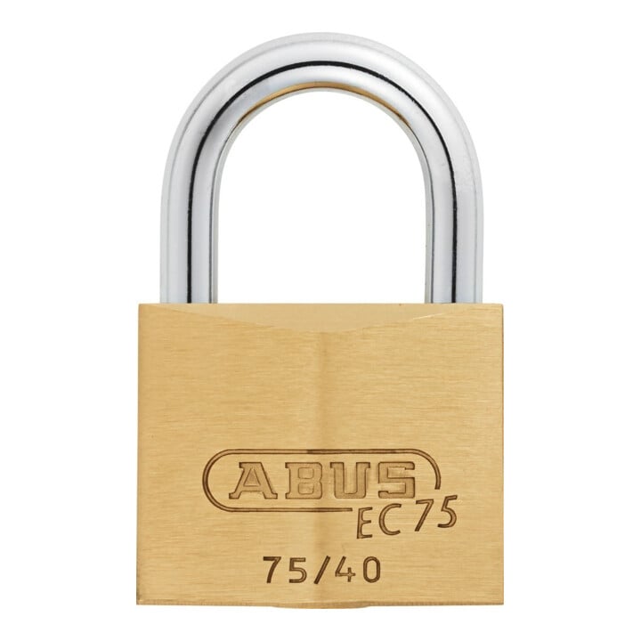 ABUS Cadenas 75/40 Lock-Tag laiton massif