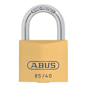 ABUS Cadenas à anse 85/40 en laiton massif