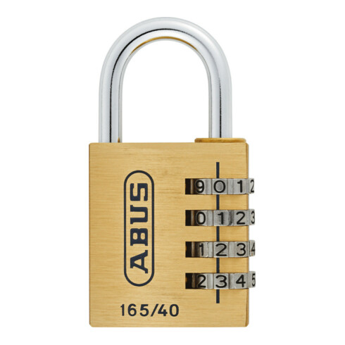 ABUS Cadenas à code 165 Corps 40 mm MS Chiffres roulants 4