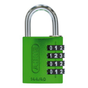 ABUS Cadenas à combinaison 144/40 Lock-Tag aluminium, vert-2
