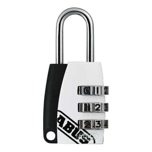 ABUS Cadenas à combinaison Color 155/20 B/ DFNLIESPP en zamak, blanc