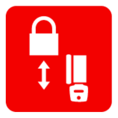 ABUS Cadenas cylindrique 86TI/55 sans corps de serrure, largeur 55 mm Titalium