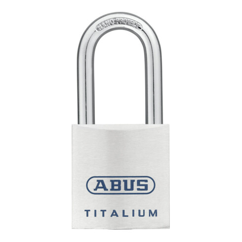 ABUS Cadenas Titalium 80TI/40HB40 Aluminium spécial TITALIUM™