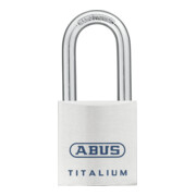 ABUS Cadenas Titalium 80TI/40HB40 Aluminium spécial TITALIUM™