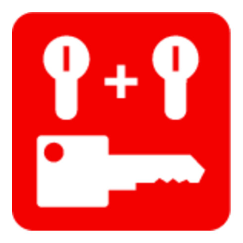 ABUS Cadenas Titalium 80TI/40HB40 Aluminium spécial TITALIUM™