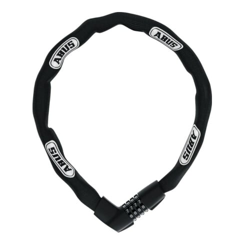 ABUS Chaîne-cadenas combiné 1100 mm, Coffre 1385/110 noir